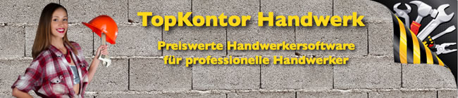 Wir arbeiten mit Topkontor Handwerk